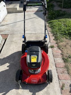 Toro 60v 22”cordless Mower 