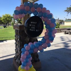 Gender Reveal Balloon Decoration 