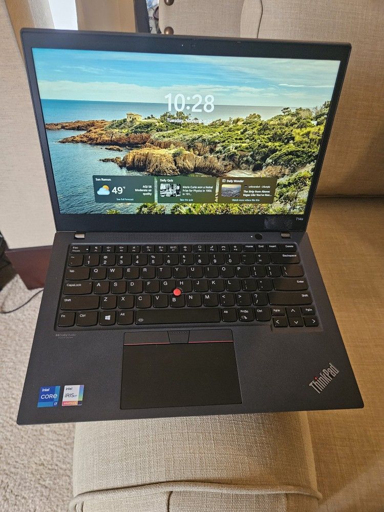 Lenovo ThinkPad T14s i7 16gb Ram 1TB NVMe SSD Drive 14" Gen2 1165G7 