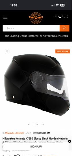 Motorcycle helmet