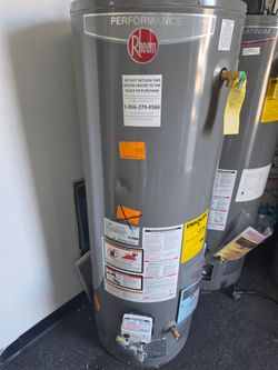 New Water Heater Rheem Performance Platinum 👏