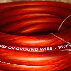New OFC 0 Gauge Wire And More