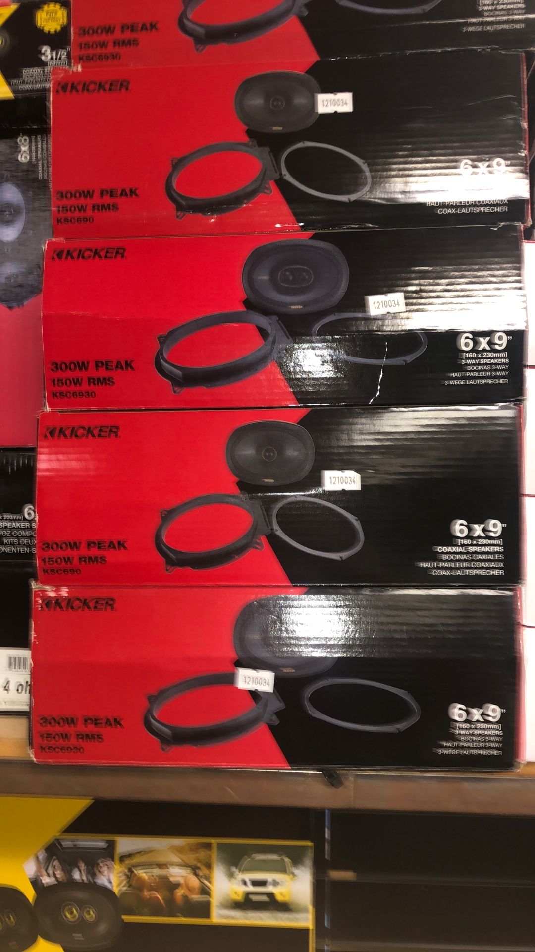 Kicker 6x9 Red Series On Sale Today For 149.99
