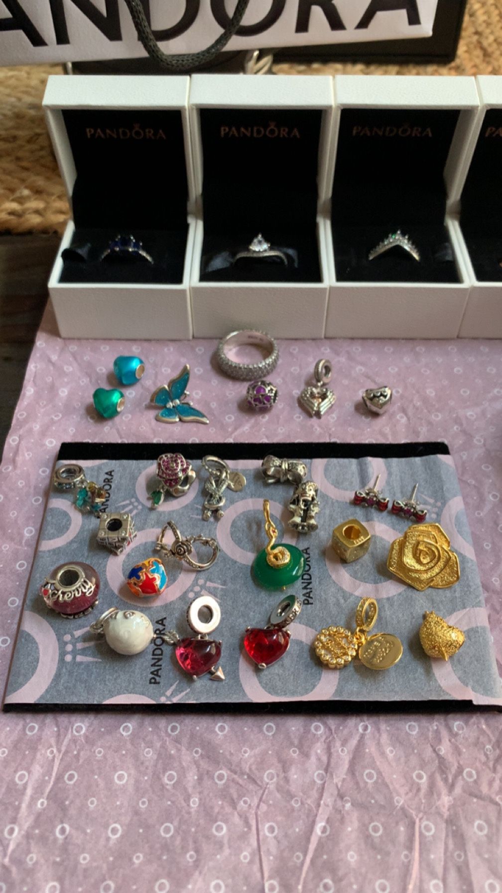 Pandora Charms 925 🩶🤍