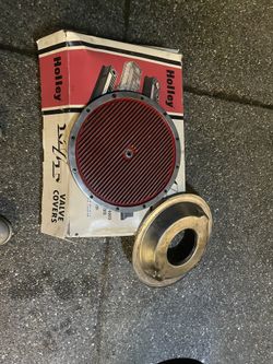 Chevy Mopar Finned 14” Air Cleaner Assembly 