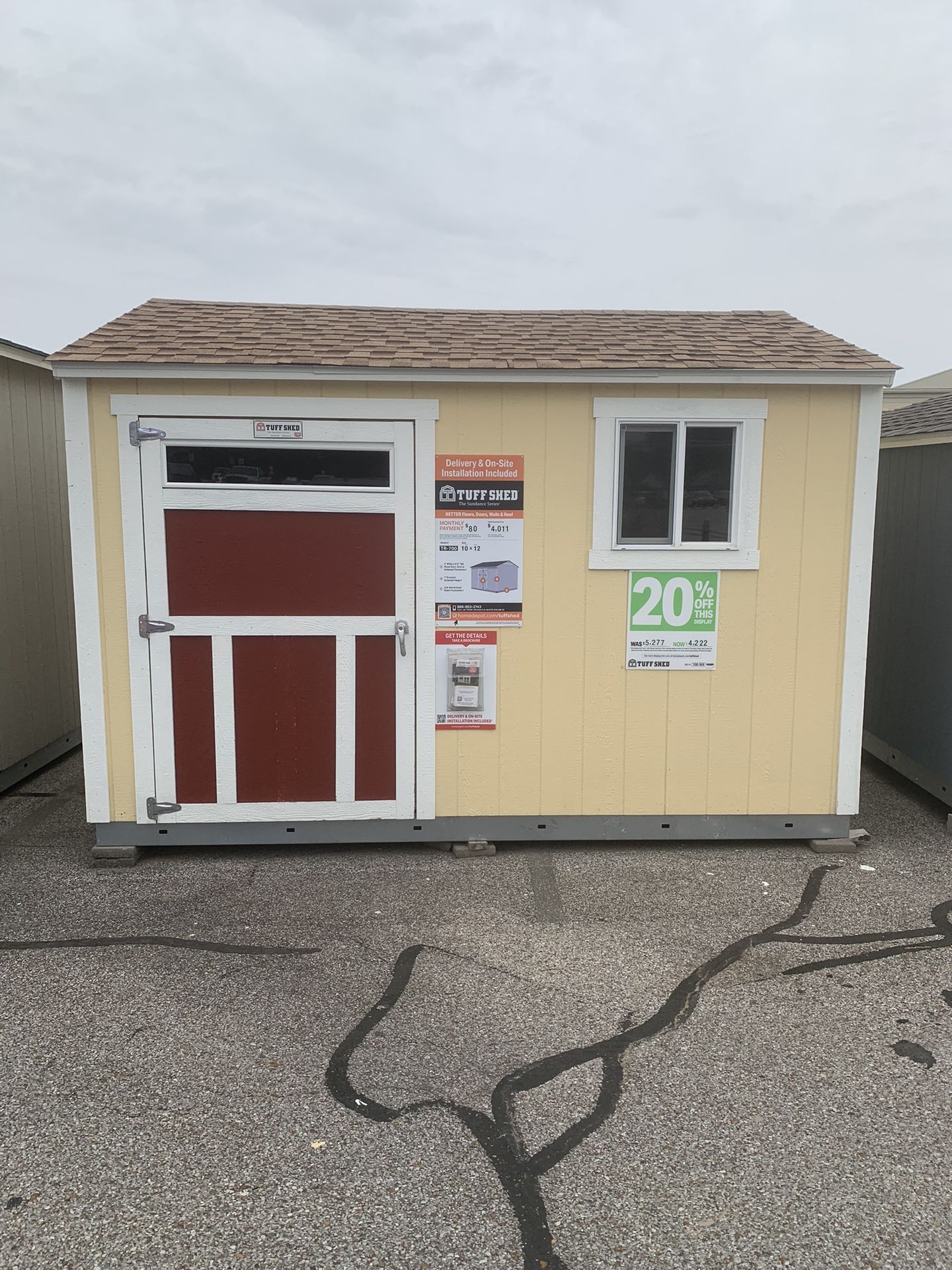 Industry-Leading Storage Shed 20% Off!