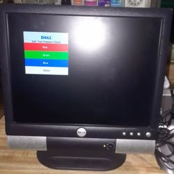 14" Dell Computer Monitor In Good Condition, 40.