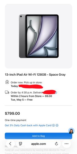 Apple IPad Air 13-inch 128GB