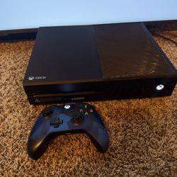XBOX One 500 GB Black Console Works 