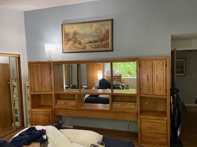 King Headboard And Dresser
