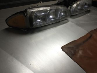 Headlights And Turn Signals For Left And Right.