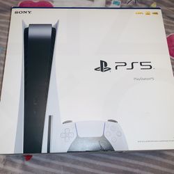 PLAYSTATION 5 SYSTEM WITH 2 GAMES
