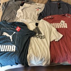 Men's 2XL Athletic Shirts (Lot Of 6)