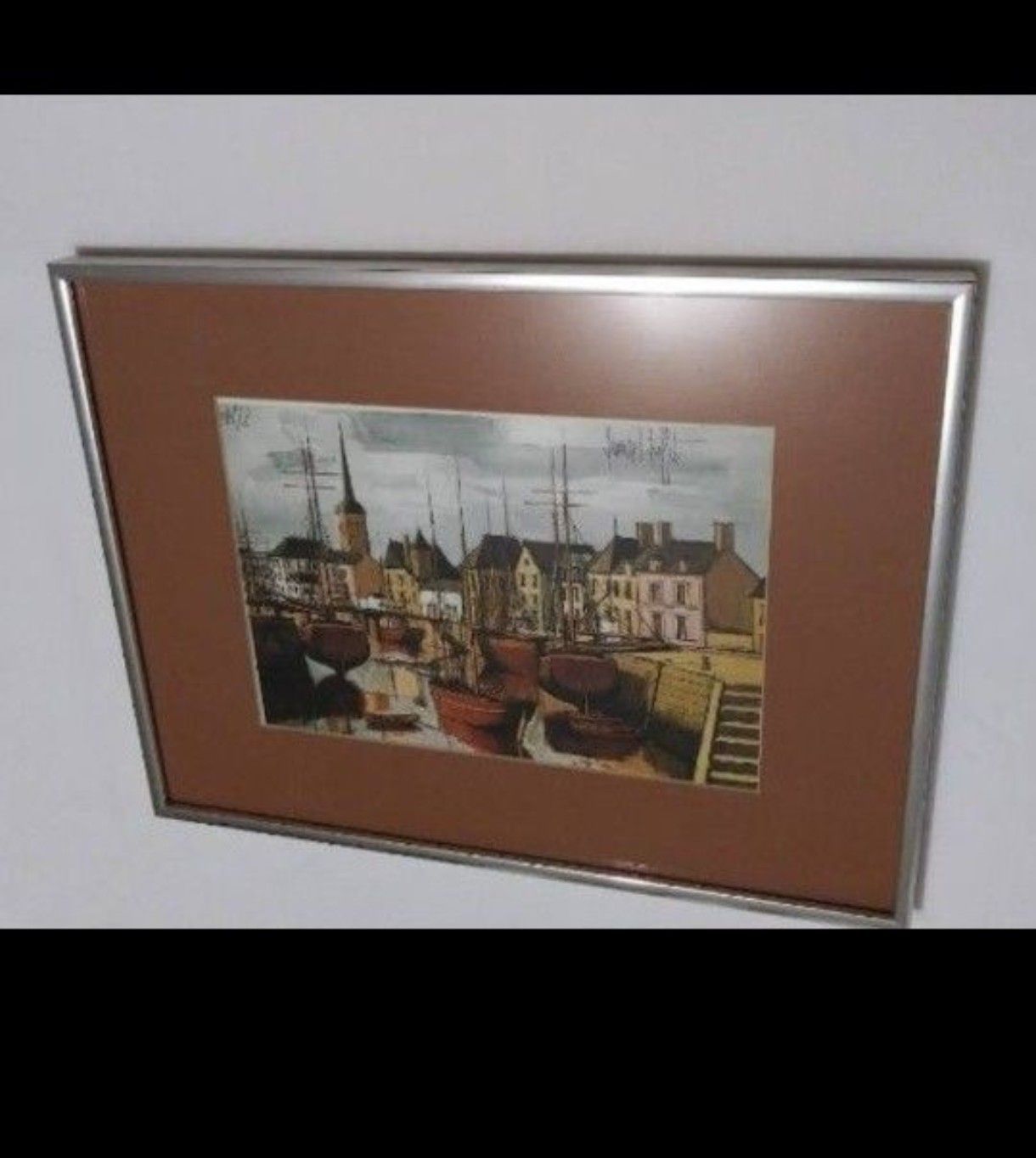 BERNARD BUFFET LITHOGRAPH - PRINT ARTWORK - 16"×12"