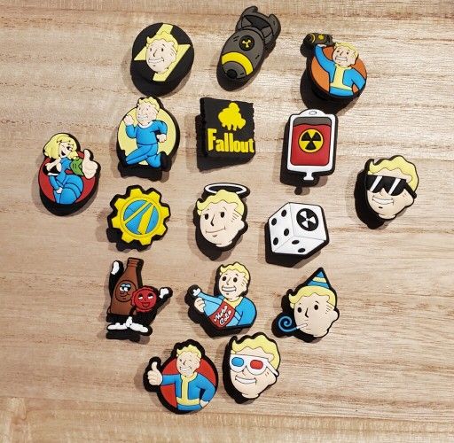 Fallout Croc Charms