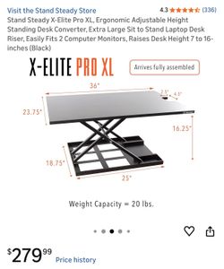 Brand New! In Box! Sit Stand Desk