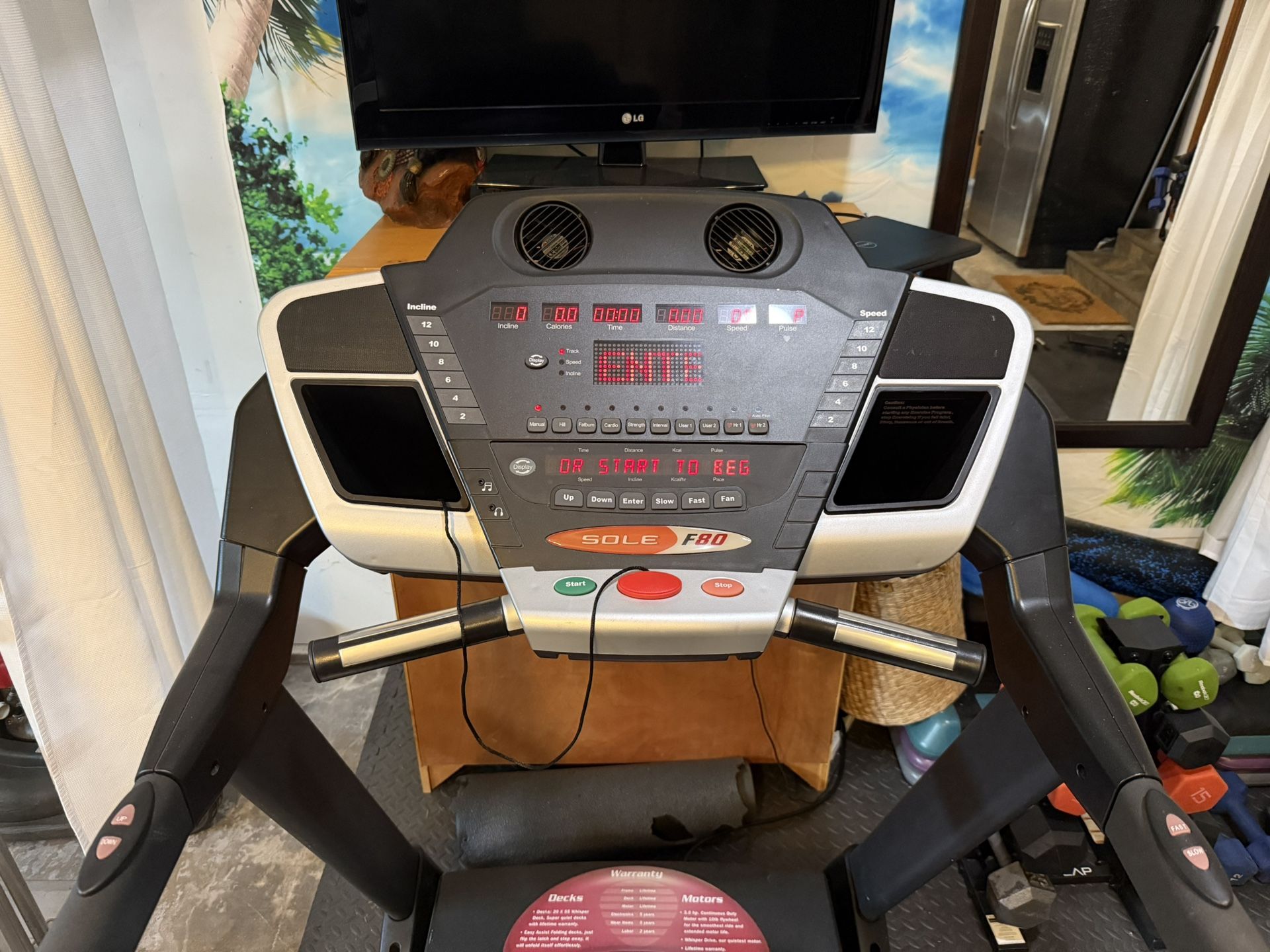 Sole F80 Treadmill