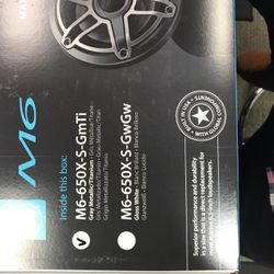 M6-650X-S-GMTi JL Audio Marine Speaker