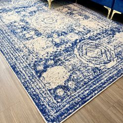 Rectangle Area Rug – Vintage Style, Durable