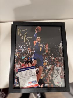 Kyle Kuzma Rookie Signed Photo 2