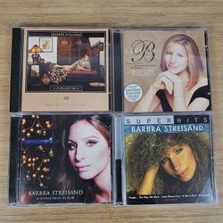 Barbra Streisand Music CD Bundle Lot Of 4