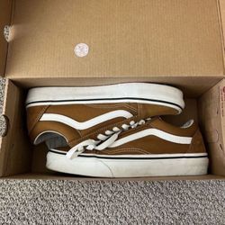 Vans Old Skool Golden Brown Size 5.5