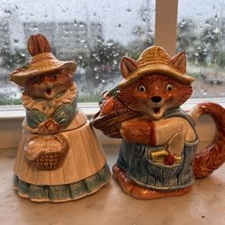 Easter, Bunny And Fox 