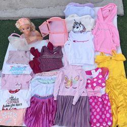 Bunch Of Clothes And Toys