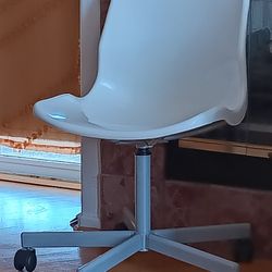 White Desk Chair, Swivel Chair