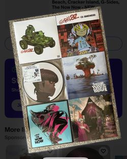 Gorillaz 6 Albums vinyl records size 12 new