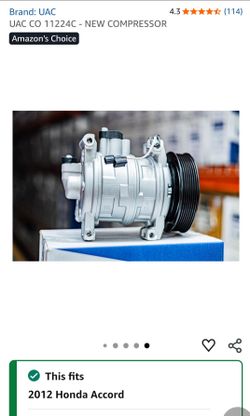 NEW AC Compressor Honda Accord