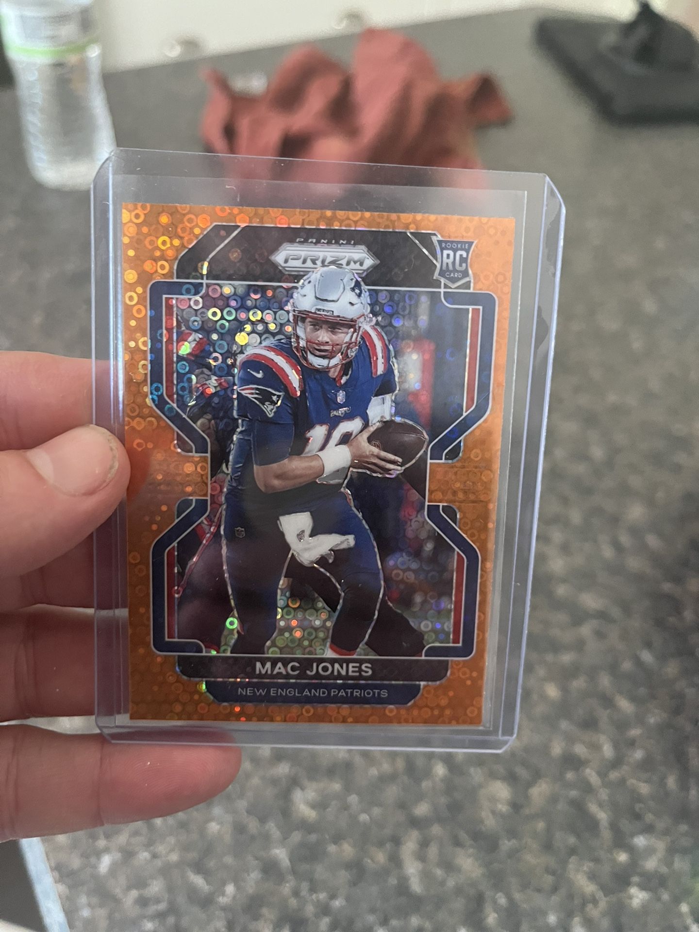Mac Jones Orange Prizm 2021 Nfl