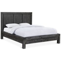 Avondale King Graphite Platform Bedframe 