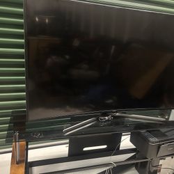 House Full Of Items 60” Tv Half Round Cut With Stand Washer Dryer Tools Lawn Equipment Dressers