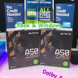 Astro A50 Wireless Gaming Headset + Charging Base station And Dolby Audio -Xbox/Windows/Mac- ***NEW***