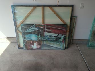 Original Painting - Sadie Young - Urban Landscape 48x30