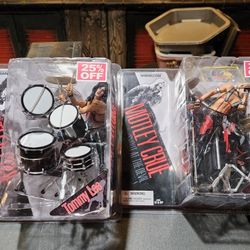Motley Crue-Vince Neil & Tommy Lee Shout at the Devil McFarlane Action Figures Spawn-NIB