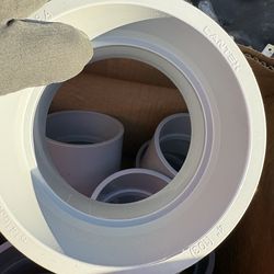 4” sch 40 couplings pvc