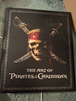 Disney The Art of Pirates of the Caribbean 159-page book 14x12-1/2 in size
