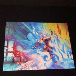 Genshin Impact 3D Lenticular Anime Poster 
