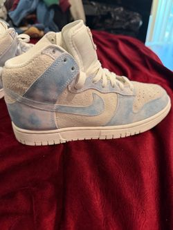 Nike Dunk High Suede High-Top Sneakers