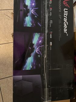 Monitor new lg ultragear 27”