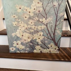 Floral Stretched Canvas Wall Art 