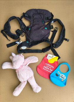 Baby carrier and bibs