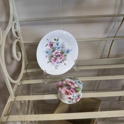 Small Plate With Small Trinket Box