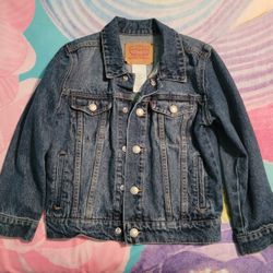 Girl Levi Jean Jacket (Size 7)