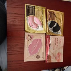 2 Lip Masks 2 Eye Masks