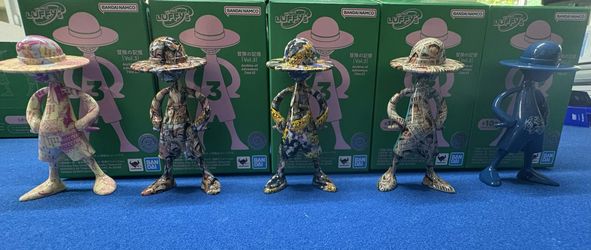One Piece Archive of Adventure Vol 3 Figure Lot Bundle (5 Set) Bandai In Hand US