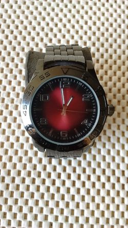 Stainless steel watch