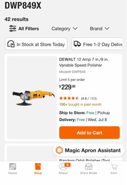 Dewalt polishers